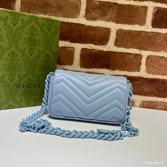 First bag ru belt bag-16.5*10*5cm Gucci Marmont GG 0803